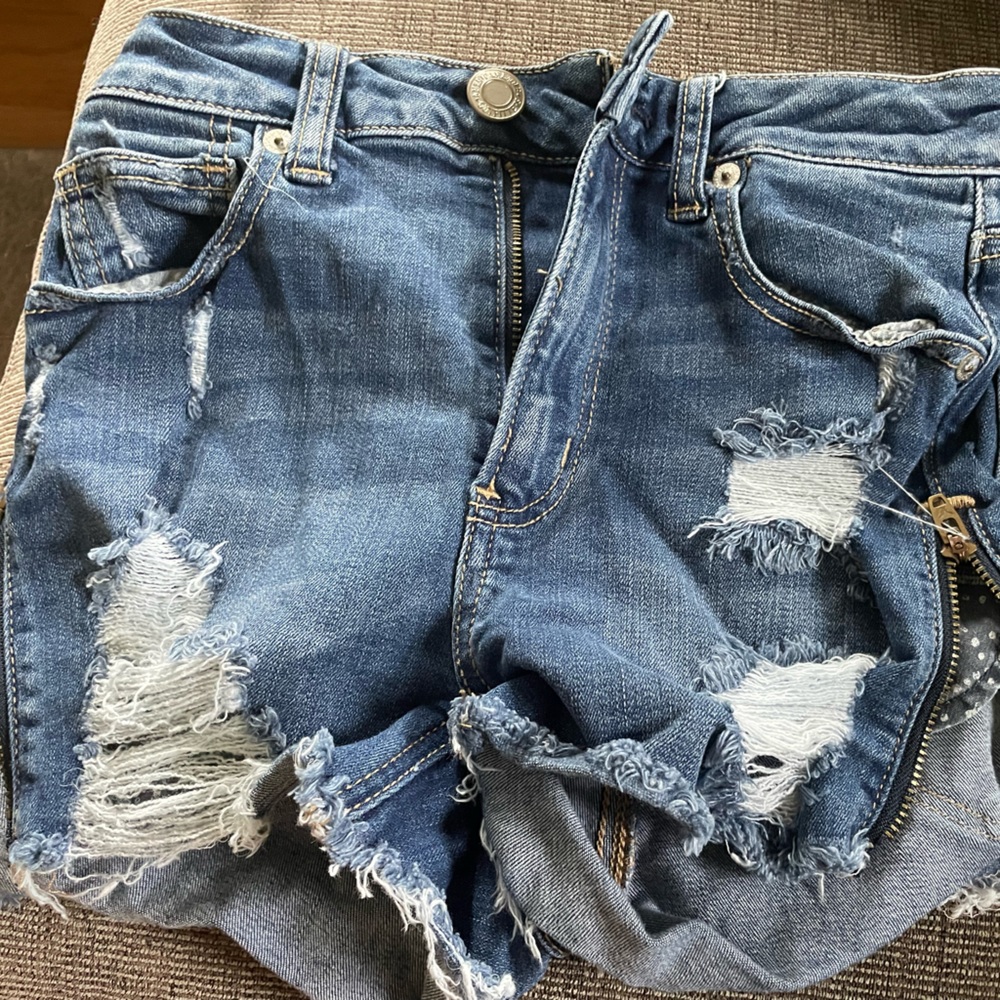 American eagle denim shorts